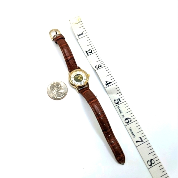 Vintage White Stag, Day and Night, Sun & Moon Phase Wristwatch - Picture 9 of 16